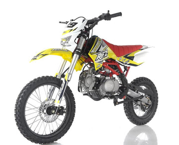 Apollo DB-X19 125cc Dirt Bike | Adult Size, Manual Clutch, Headlights mississippipowersports